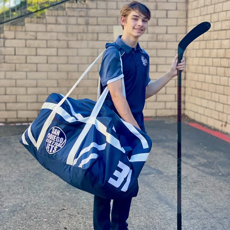 11-year-old hockey gear bag dimensions