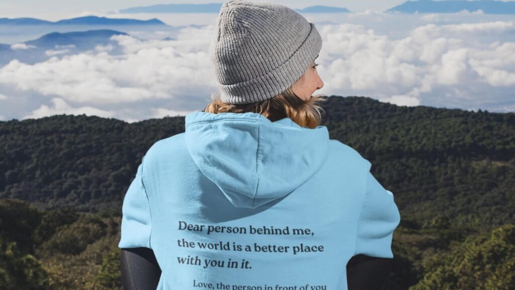 dear person behind me hoodie