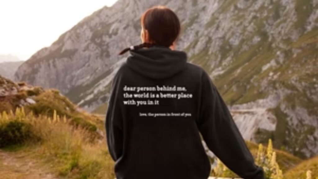 dear person behind me hoodie