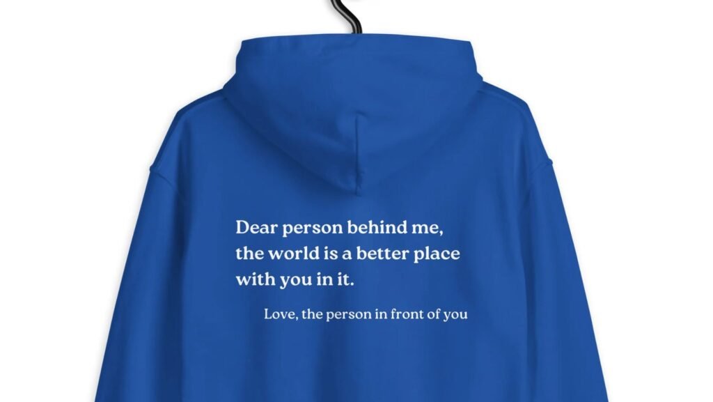 dear person behind me hoodie