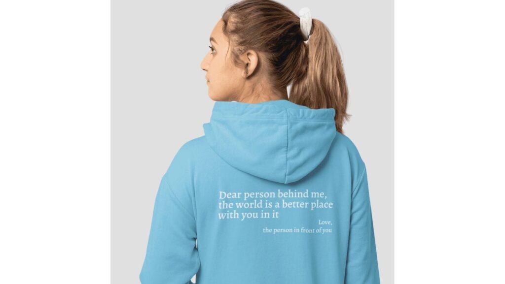 dear person behind me hoodie