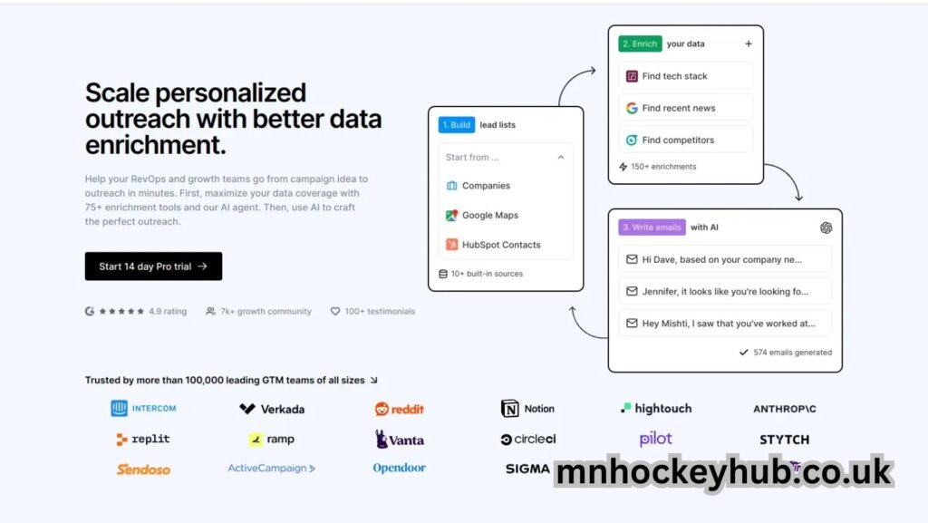 clay is the orchestration platform for modern go-to-market teams.